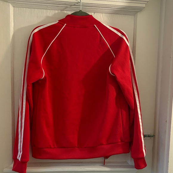 Adidas Red Tracksuit with White Accents - Picture 6 of 12
